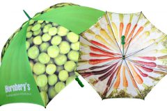 Paraguas personalizado con fotos interior y exterio
