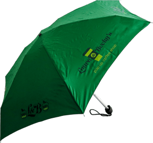 Paraguas personalizado ecologico plegable