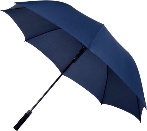 Paraguas personalizado automático fibra azul marino