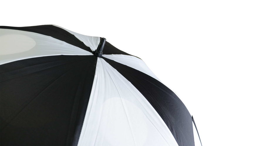 Paraguas personalizado antiviento 135cm detalle cubierta