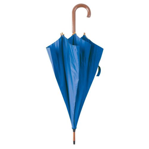 Paraguas personalizado barato madera azul