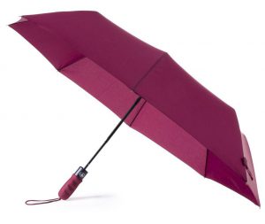 Paraguas personalizado barato plegable mango ergonómico apertura automática