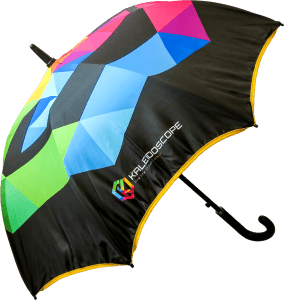 Paraguas personalizado tela sin costuras