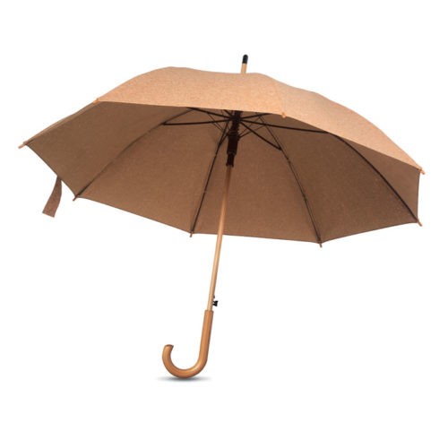 Paraguas personalizado ECO en corcho
