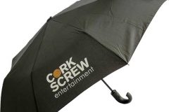 Paraguas personalizado plegable mango curvo