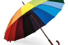 Paraguas arcoíris 16 paneles multicolor