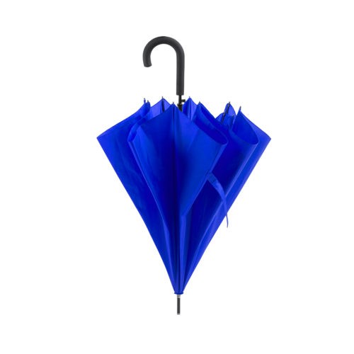 Paraguas personalizado mochilero azul royal