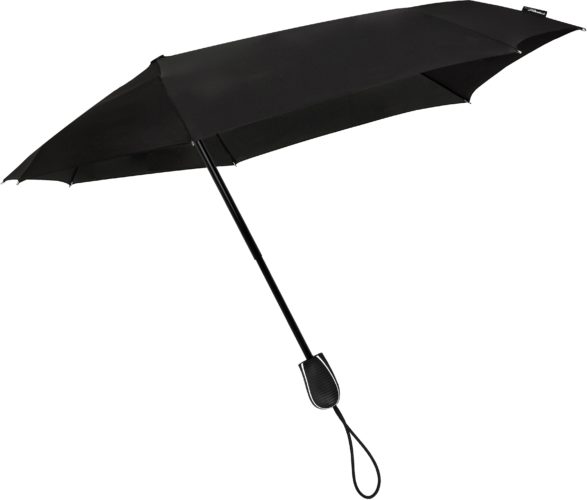 Paraguas plegable aerodinámico negro