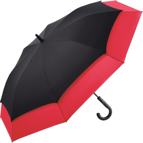 Paraguas publicitario alta calidad gran tamaño bicolor negro rojo