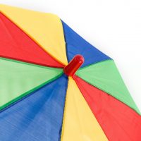 Paraguas personalizado infantil multicolor contera